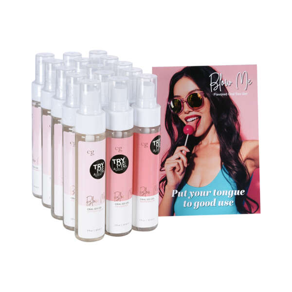 CG Blow Me Oral Sex Gel 16pc Bundle Test