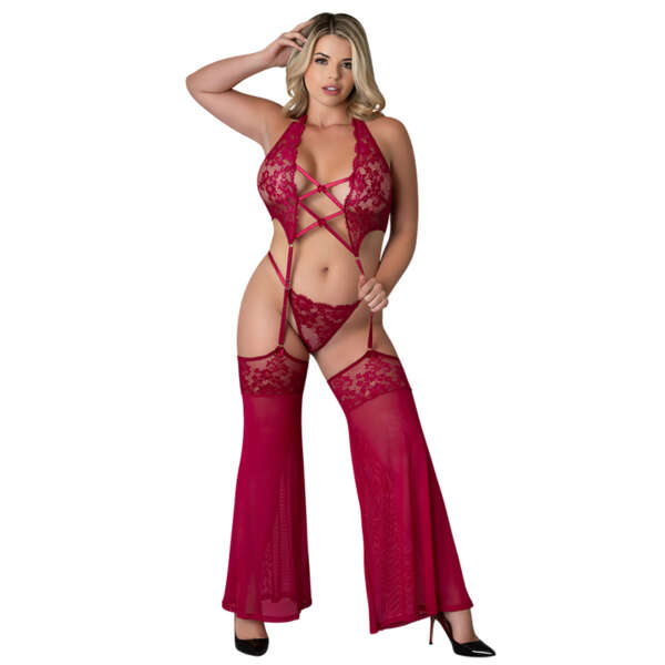 MS Black Cherry Plunge Chap Cheeky Ch Q