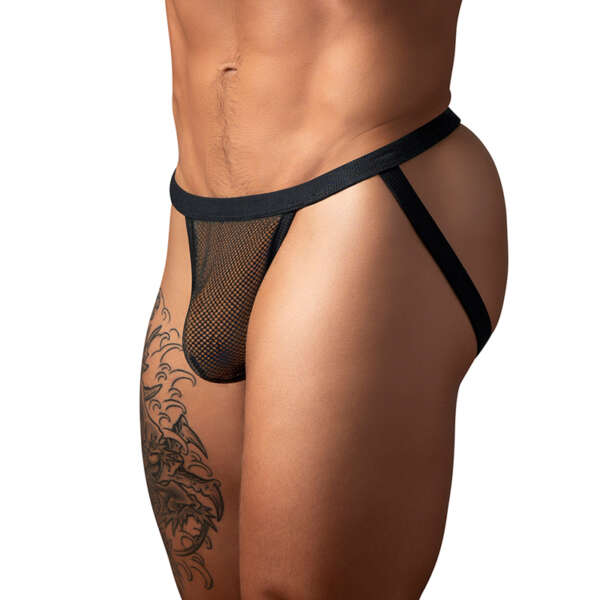 MP Fishnet 2.0 Jock Black L/XL