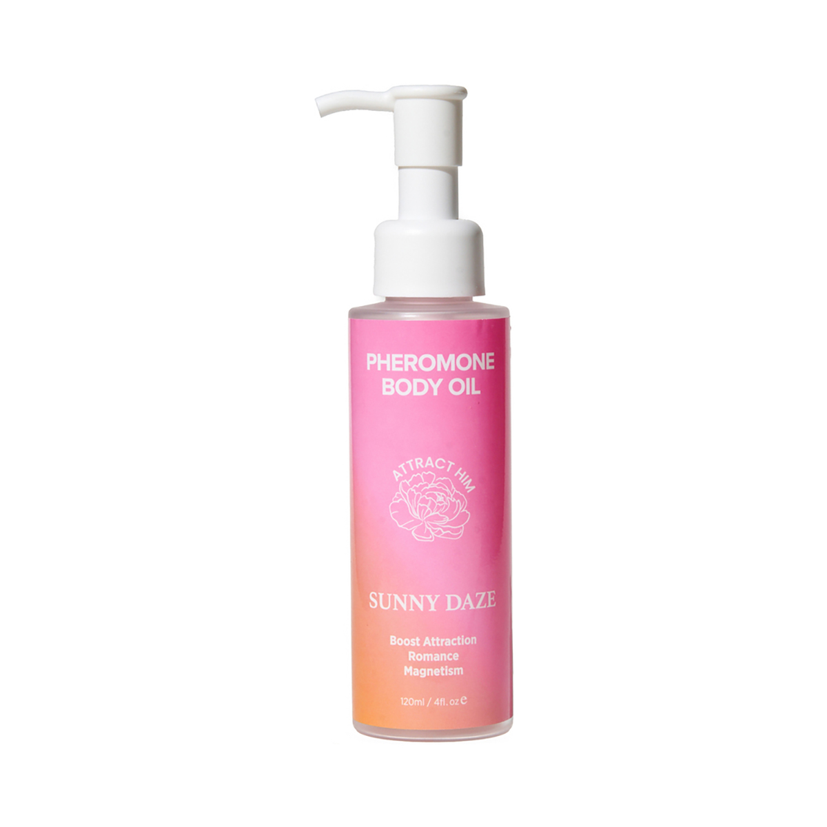 Eye of Love Pheromone Body Oil 4 oz. Pump Sunny Daze