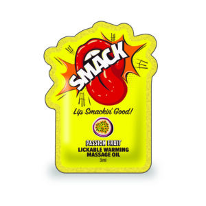Smack Lickable Massage Oil 3ml PassFruit