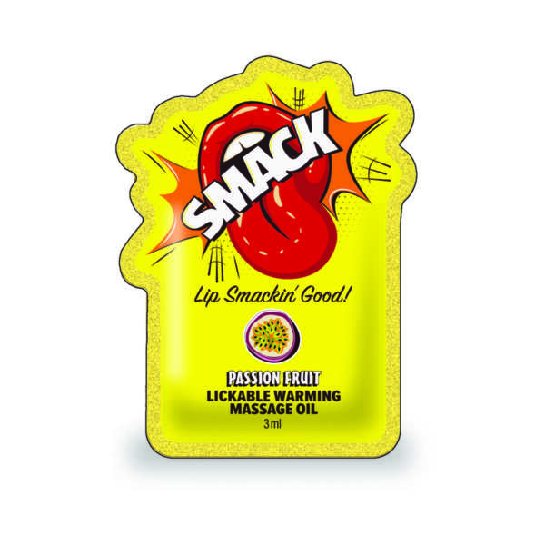 Smack Lickable Massage Oil 3ml PassFruit