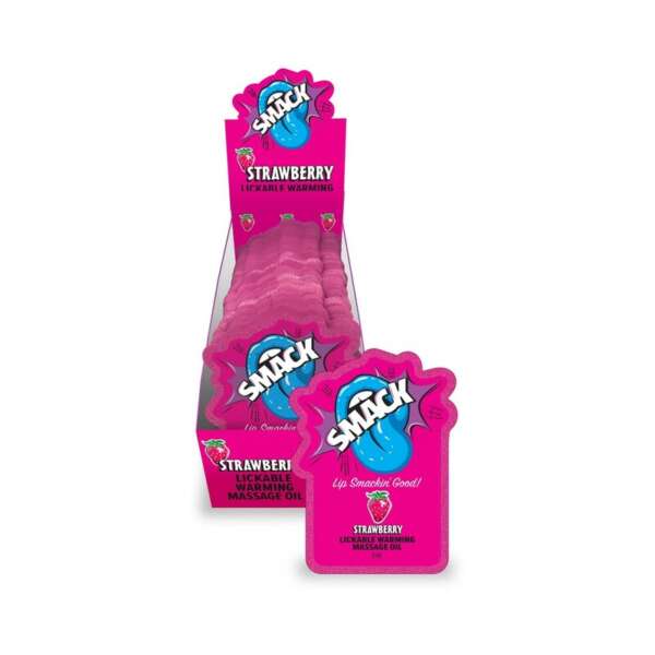 Smack Lickable Mass Oil 3ml Strawb 36/DP