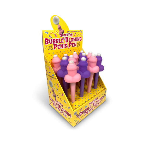 Super Fun Bubble Blow Penis Pen 12/DP