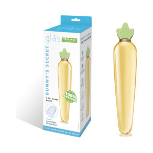 Glas Bunny's Secret 7.25in Glass Dildo