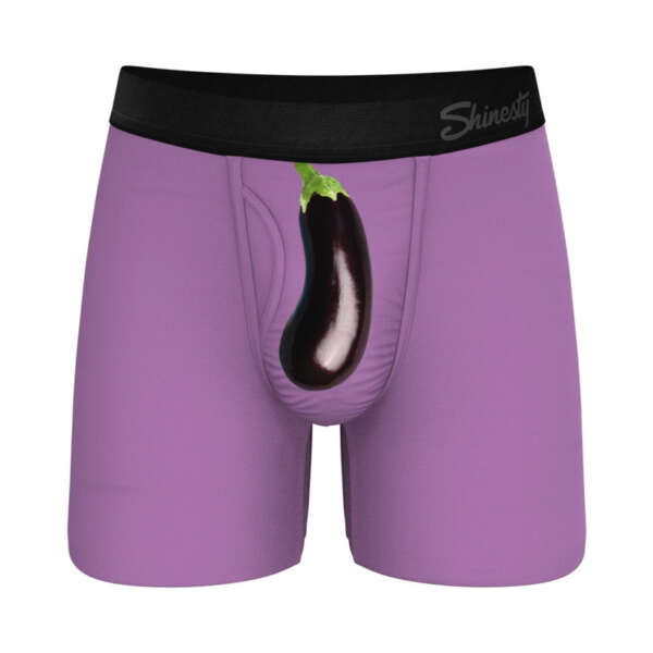 The Double Entendre Eggplant Undrwear XL