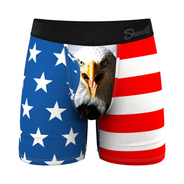 The Mascot American Flag Underwear M