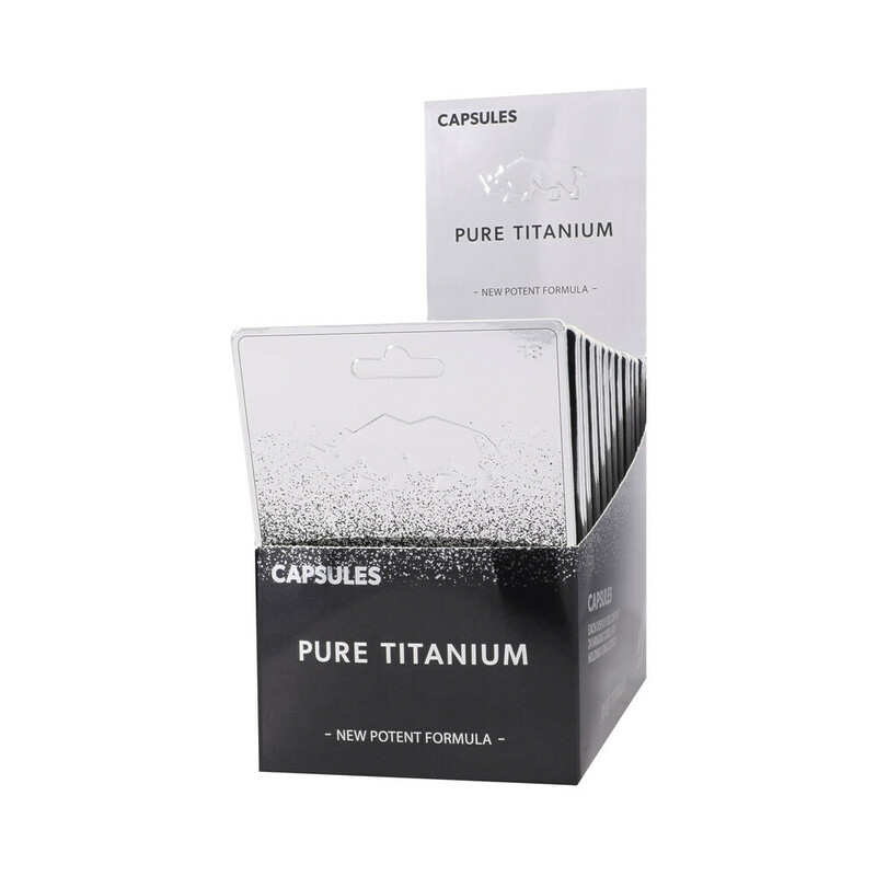 Rhino Pure Titanium Capsules 24/DP
