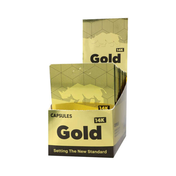 Rhino Gold 14K Capsules 24/DP