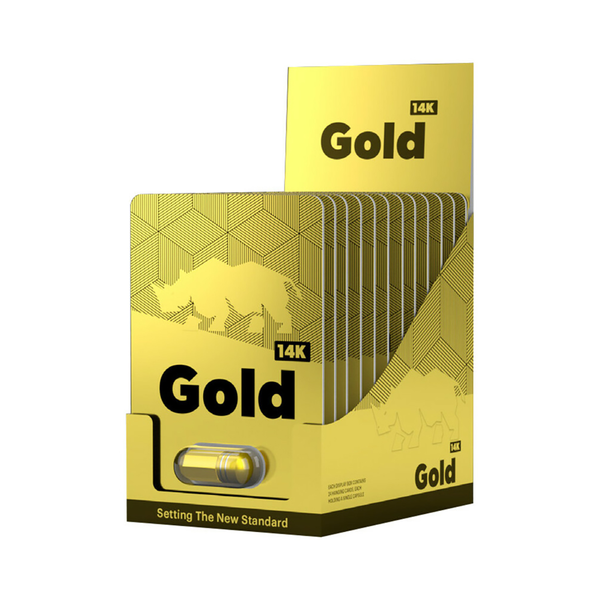 Rhino Gold 14K Capsules 24/DP