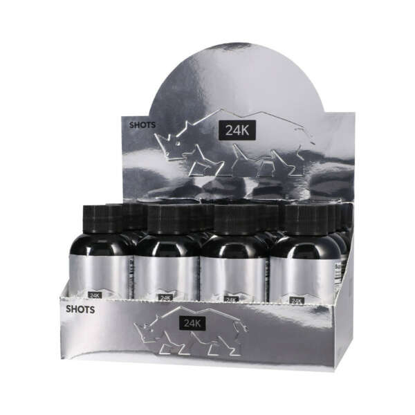 Rhino 24K Liquid Shots 2oz Bottles 12/DP