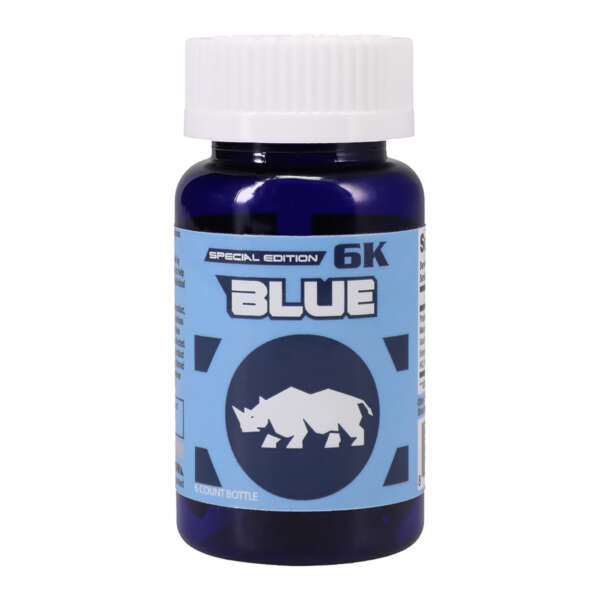 Rhino Blue 6K 6 Count Bottle