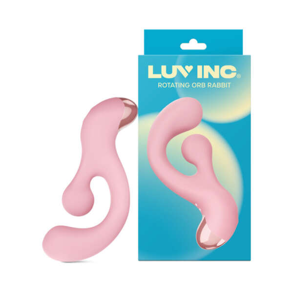 Luv Inc Ro33: Rotating Orb Rabbit LgtPnk