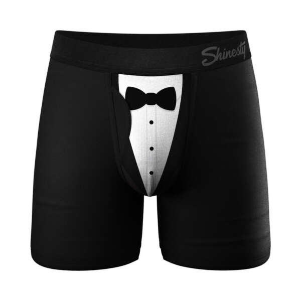 Shinesty The 009 Black Tux Underwear L