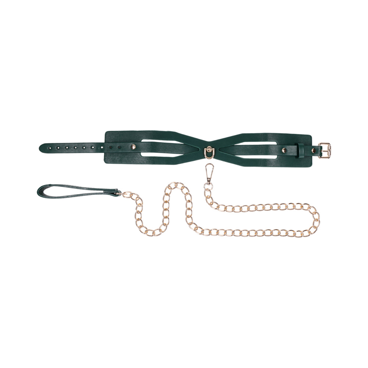 SS S&M Indica Cutout Collar and Leash