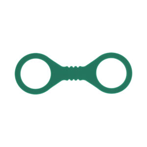 SS S&M Indica Small Silicone Cuffs