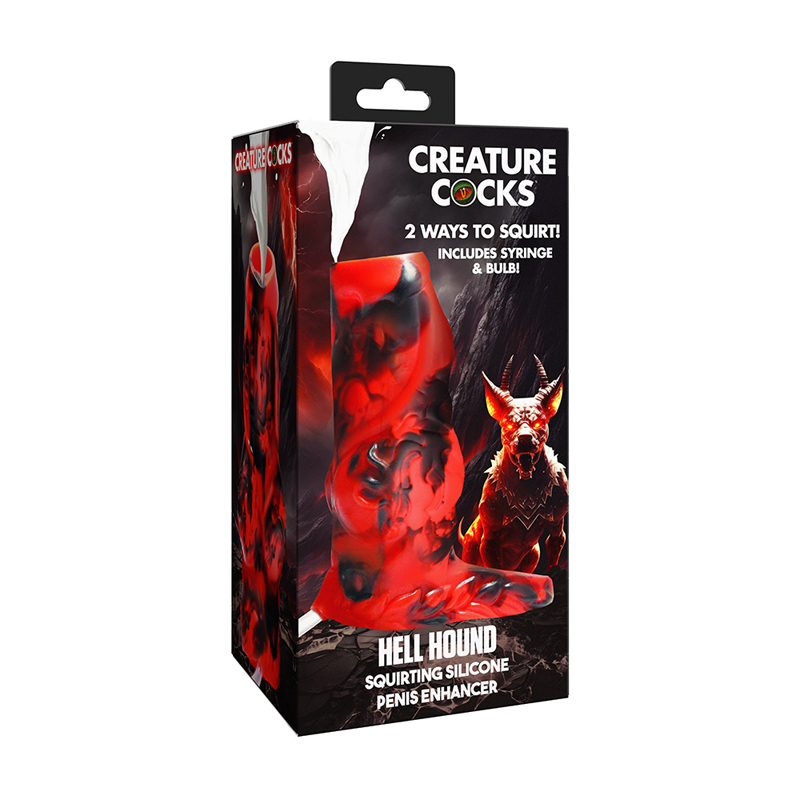 Creature Cocks HellHound SquirtEnhanc Rd