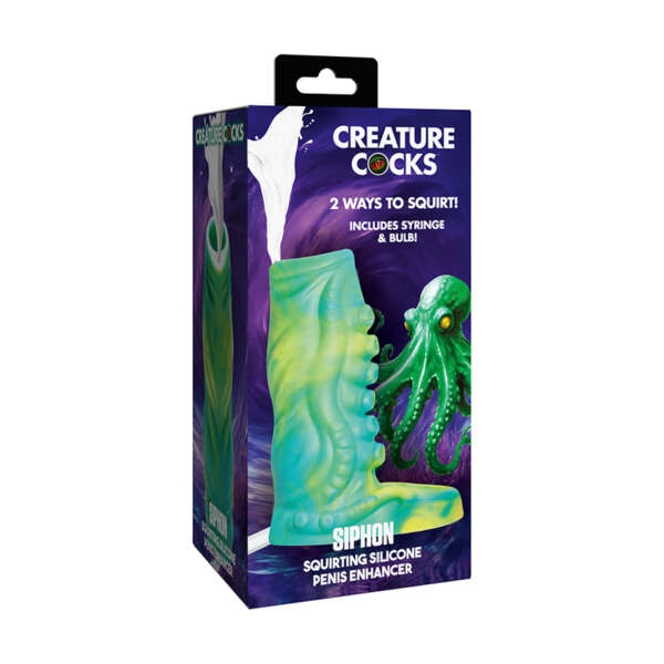 Creature Cocks Tentacle SquirtEnhanc Grn