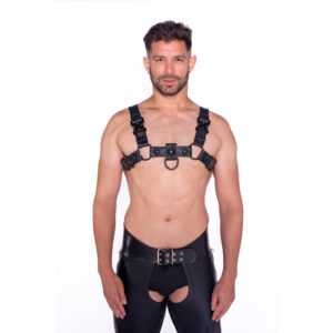 Prowler RED Bull Harness Blk w/Metal 2XL