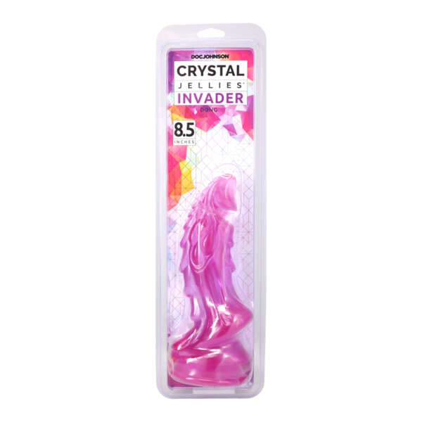 Crystal Jellies Invader 8.5 in. Purple