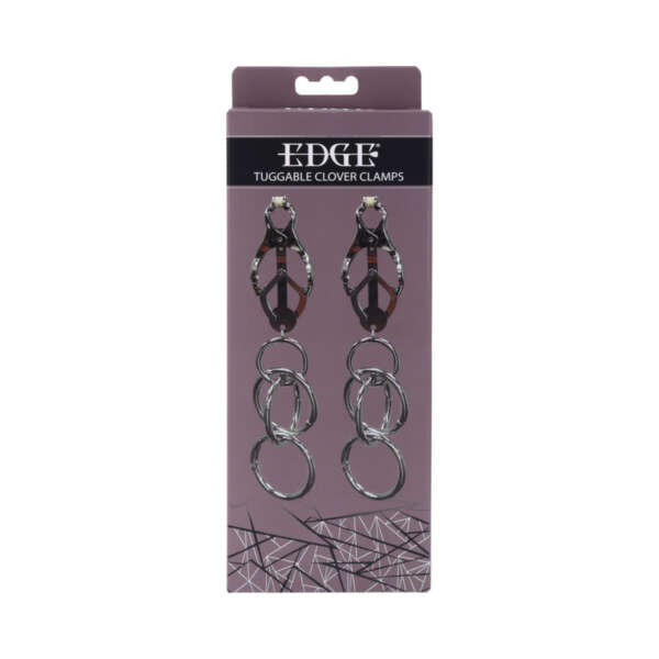 SS Edge Tuggable Clover Clamps