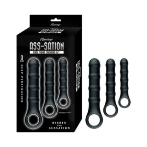 Ass-Sation Anal Wand Training Kit Black