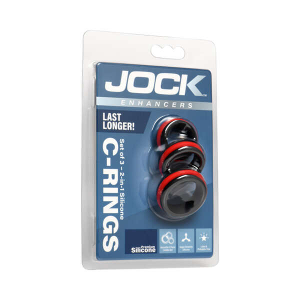 JOCK Enhancers Set of 3 - 2-in-1 Sil CR