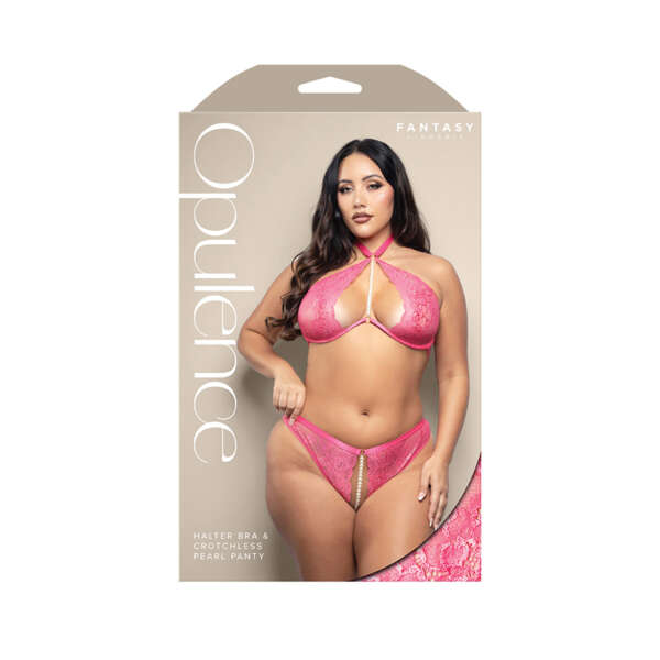 FL Opulence PearlHalterBra&CLPanty Q