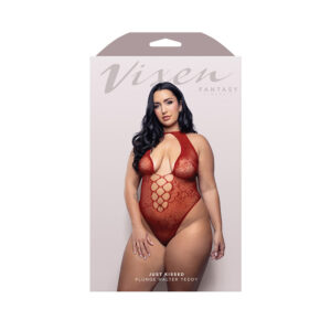 FL Vixen Just Kissed Tie Plunge Teddy Q