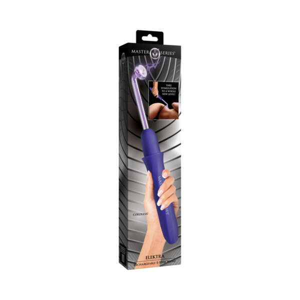 Master Elektra Recharg E-Stim Wand Pur