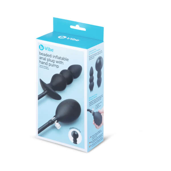 b-Vibe Beaded Inflatable Anal Plug