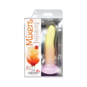 Mixers 8in Sili Dildo Tequila Sunrise