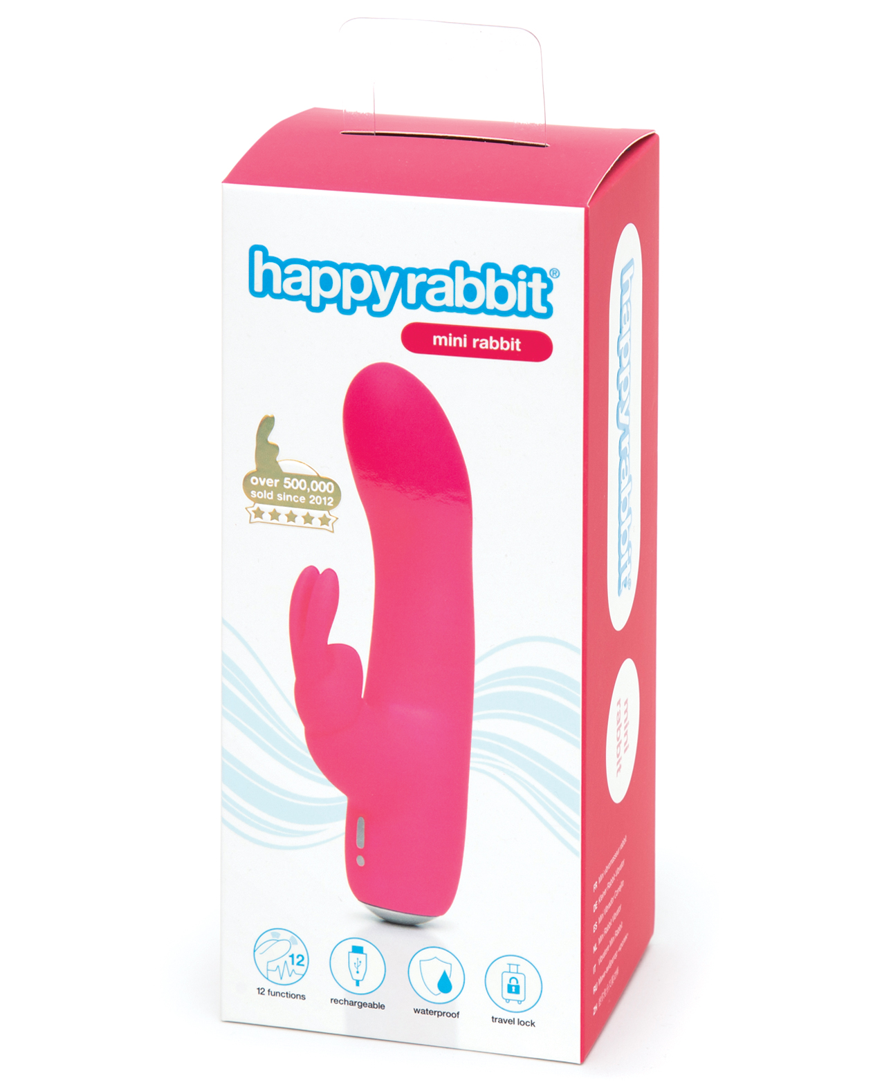 Happy Rabbit Mini Rabbit Rechargeable - Pink