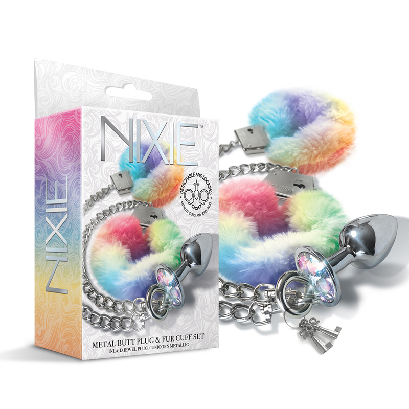 NIXIE Metal Plug & Furry cuff Set M�Unic