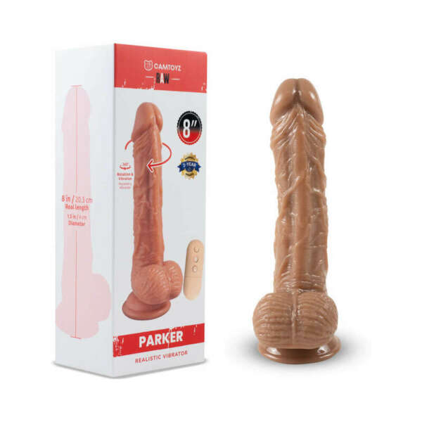 Camtoyz Raw Parker Realistic Vibr Dildo
