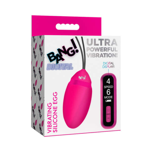 BANG! Vibrating Silicone Egg Digi Remote