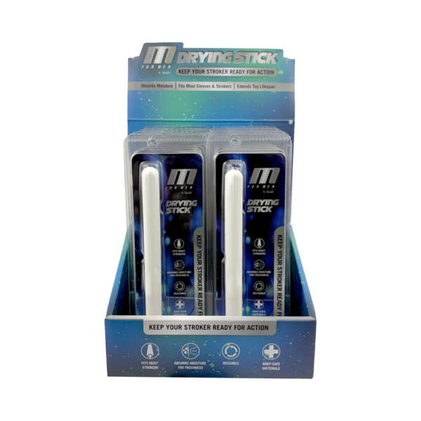 M for Men Drying Stick White 12pcs Dp