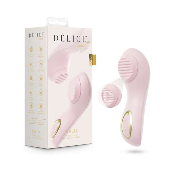 Delice Dahlia Stimulating Massager Pink