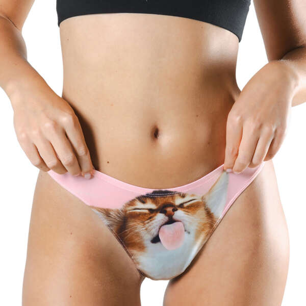 Shinesty The Right Meow Thong S