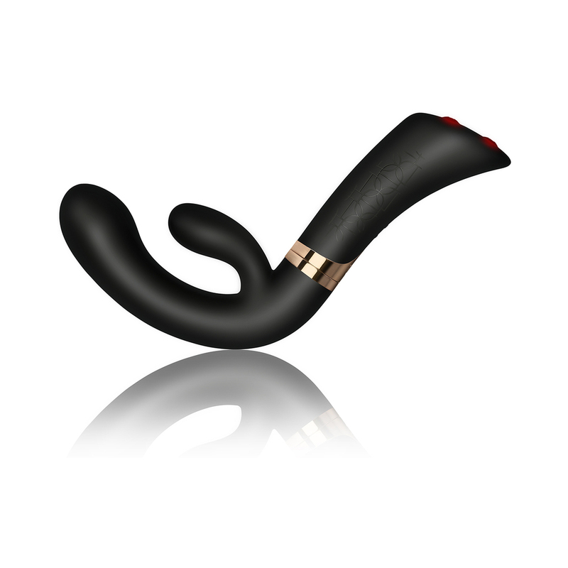 Rocks-Off Enigma Dual Stimulator Black