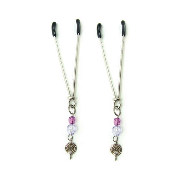 Sex Kitten Clamps Purple Swirls