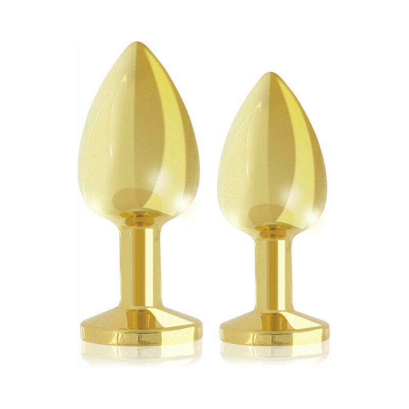 Rianne S 2pc Booty Plug Luxury Set Gold