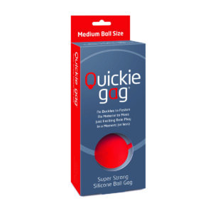 Quickie Ball Gag Medium - Red