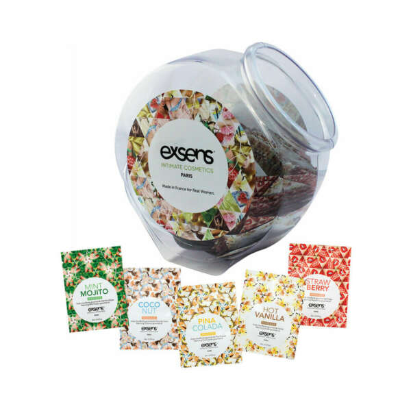 Exsens Warming Oil Foils 150pc Fishbowl
