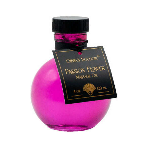 Olivia's Boudoir Massage Oil Passion 4oz