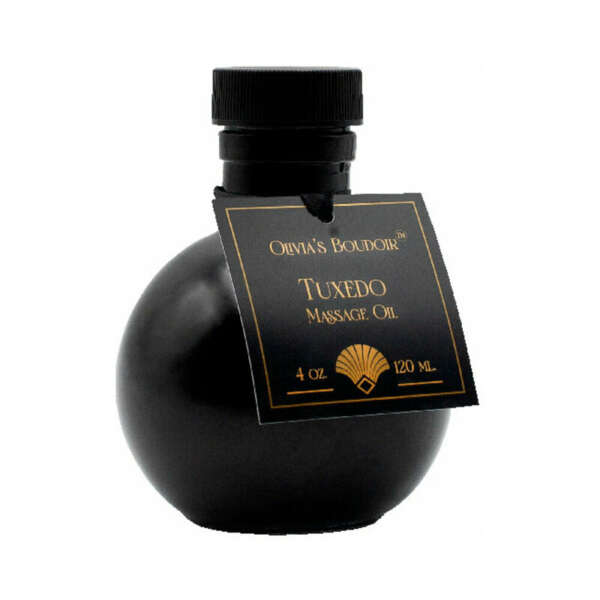 Olivia's Boudoir Massage Oil Tuxedo 4oz