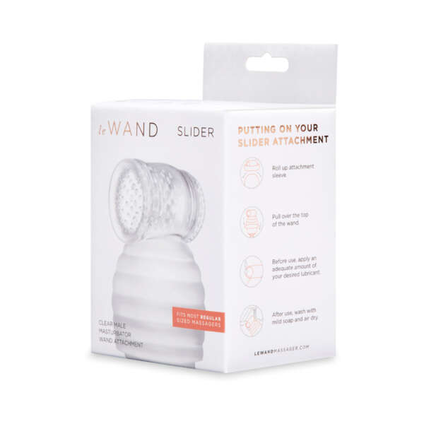 Le Wand Slider Clear Male Masturbator Wand Attachment