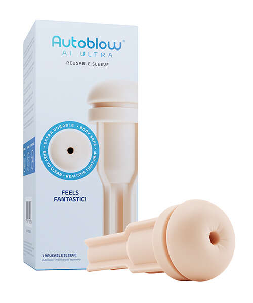 Autoblow AI Ultra Anus Sleeve - Beige