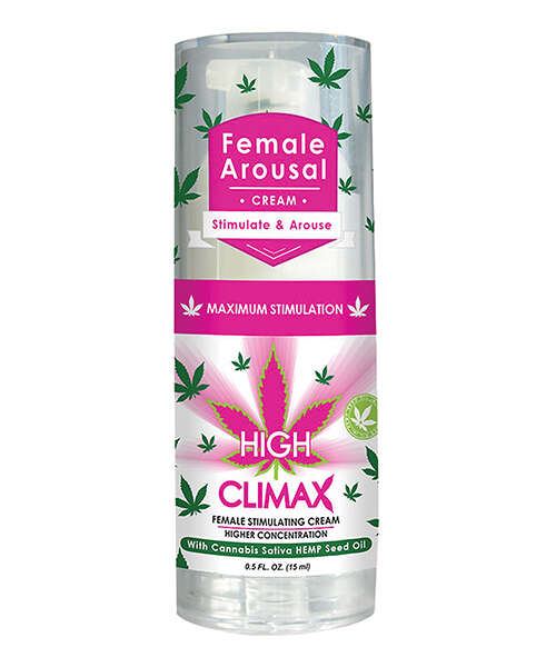 High Climax Female Stimulant w/Hemp Seed Oil - .5 oz