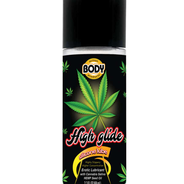 High Glide Erotic Lubricant - 2.3 oz Bottle